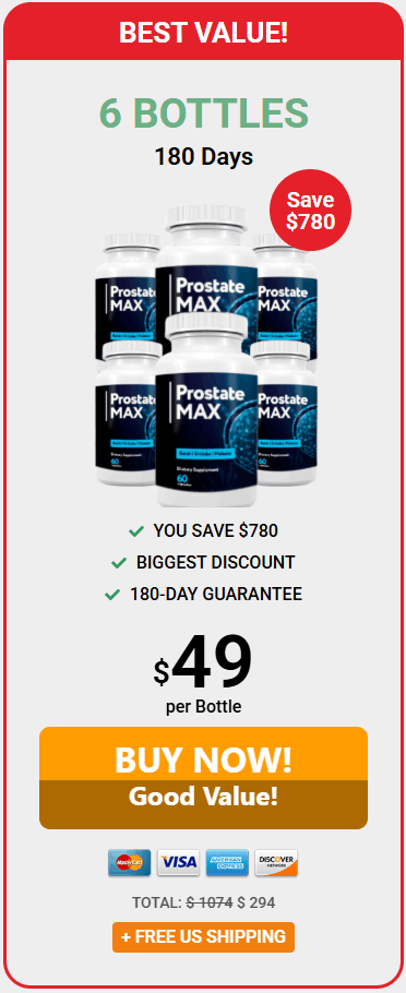 Oerder Prostate Max 6 Bottles